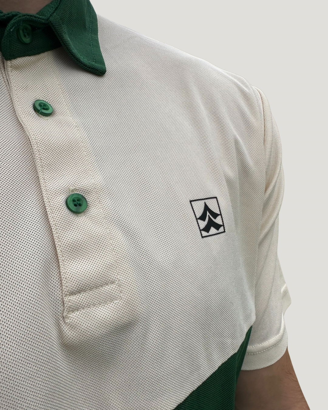 Heritage Polo - Masters Green / Off White