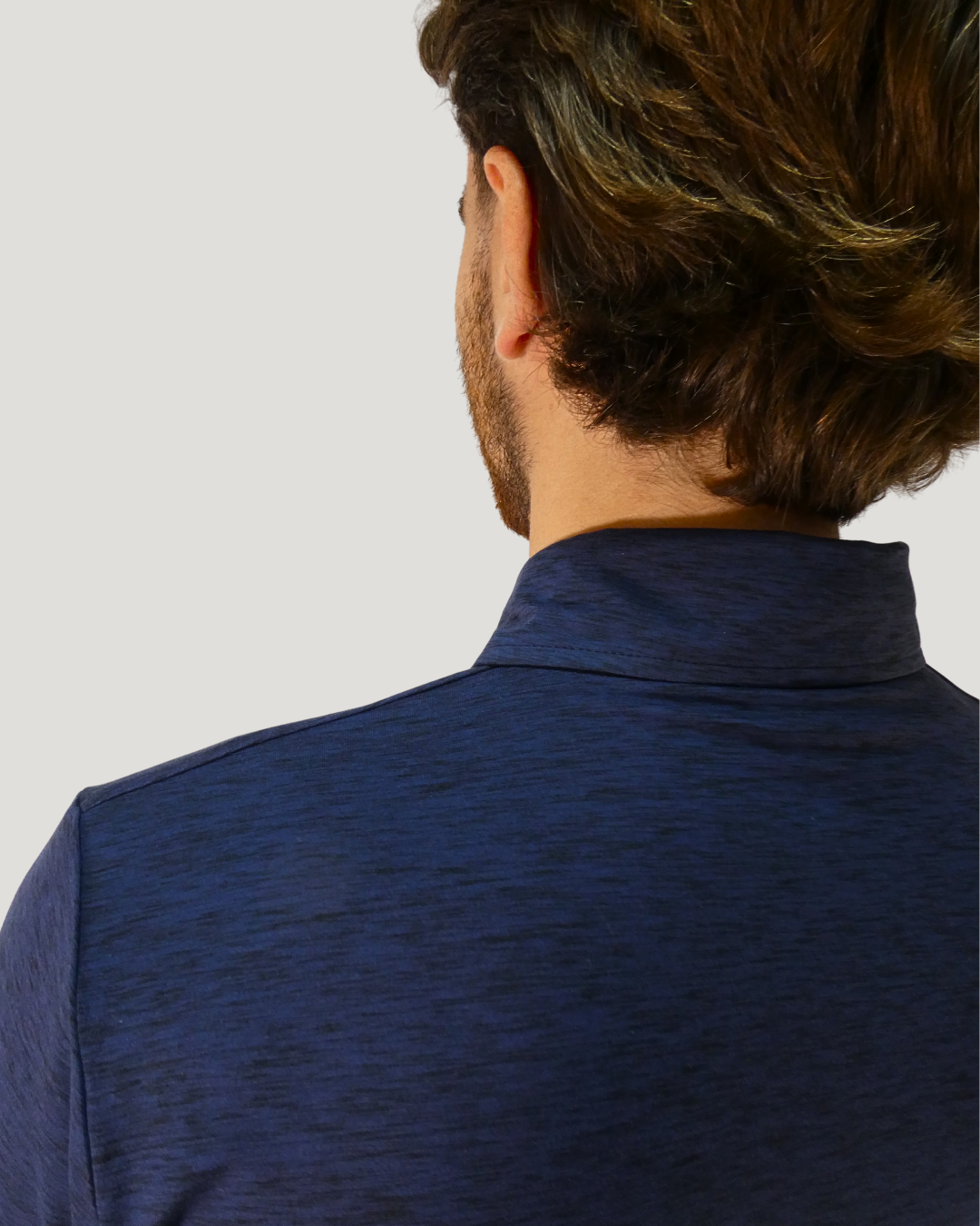 Links Performance Polo - Blue Marl