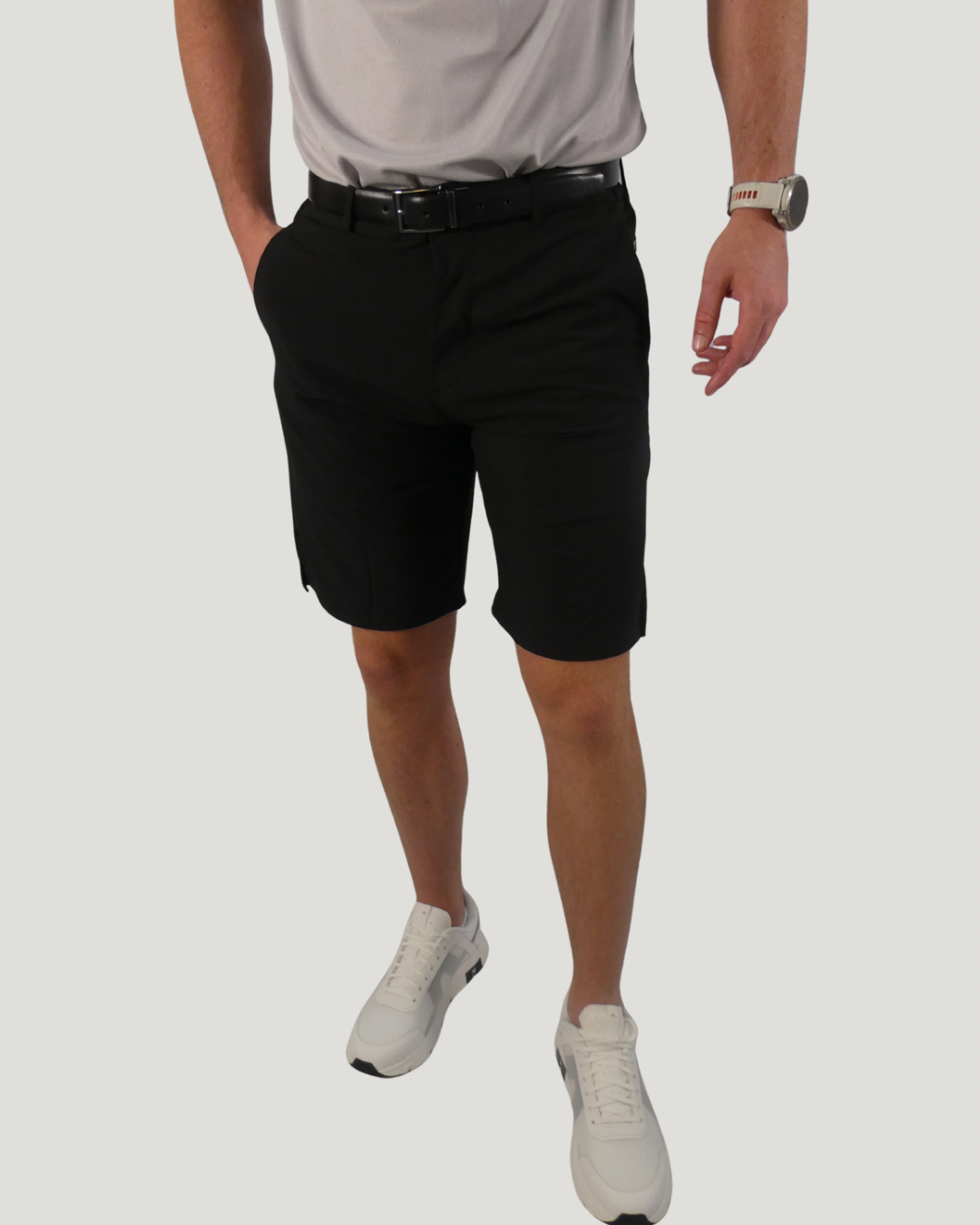 Stretch Tech Shorts - Black